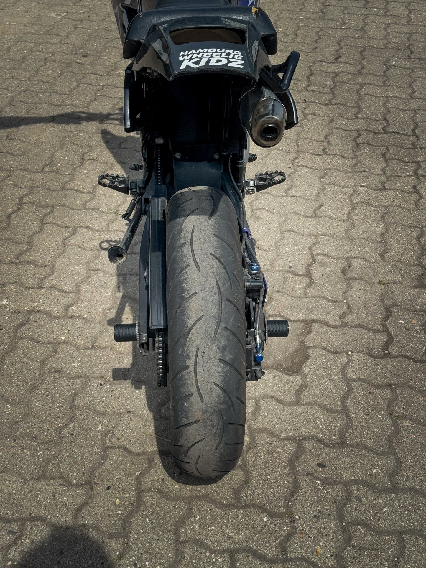 Yamaha DT Axle Sliders